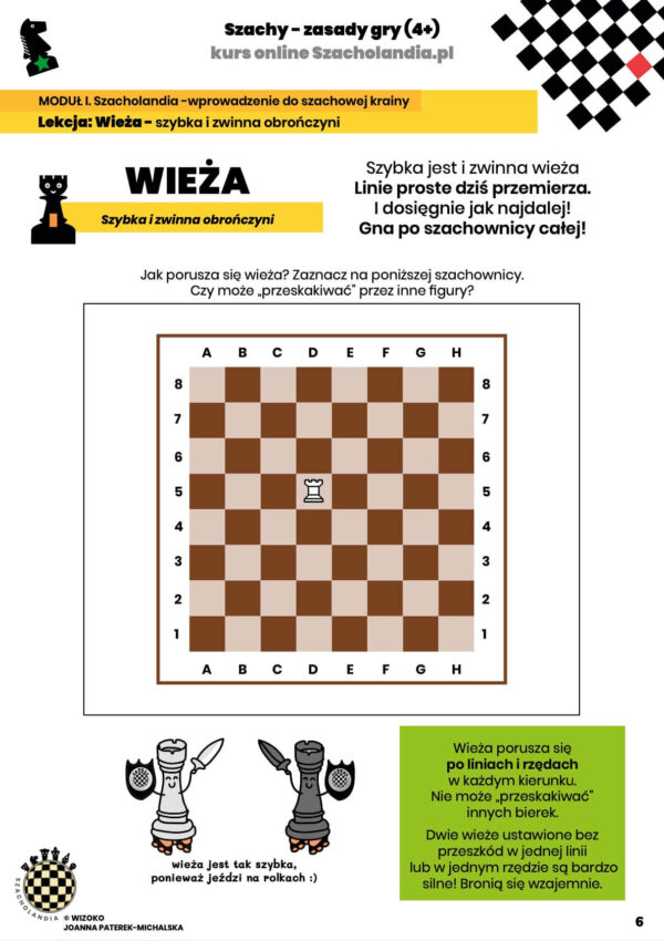 Kursy szachowe dla przedszkolakow